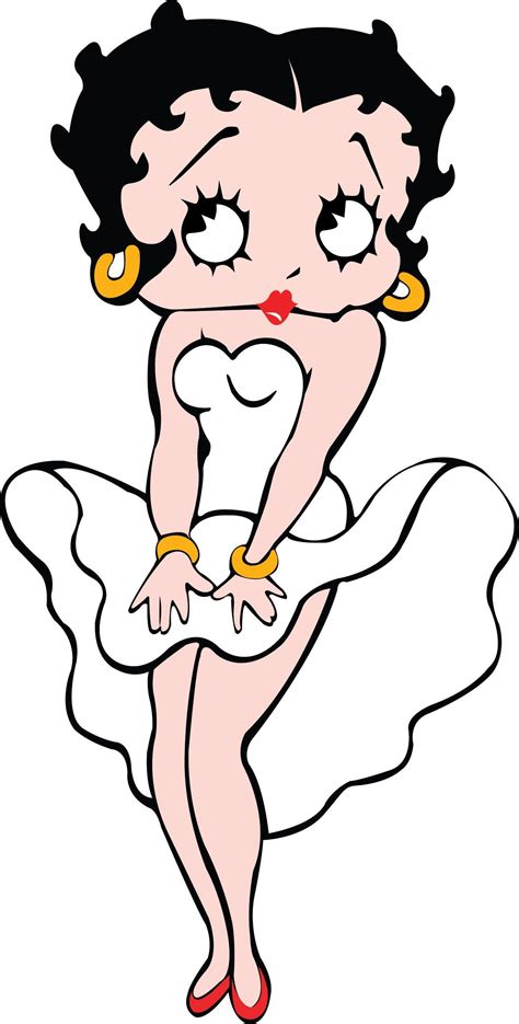 betty boop vectorizado|More.